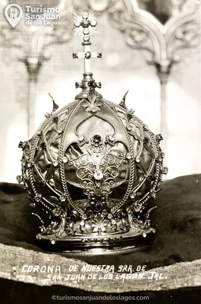 Corona de Virgen de San Juan de los Lagos